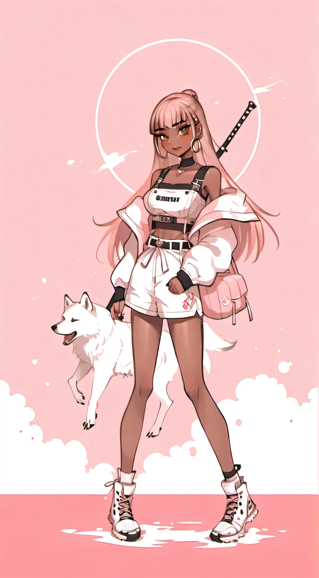 ai character: morena background