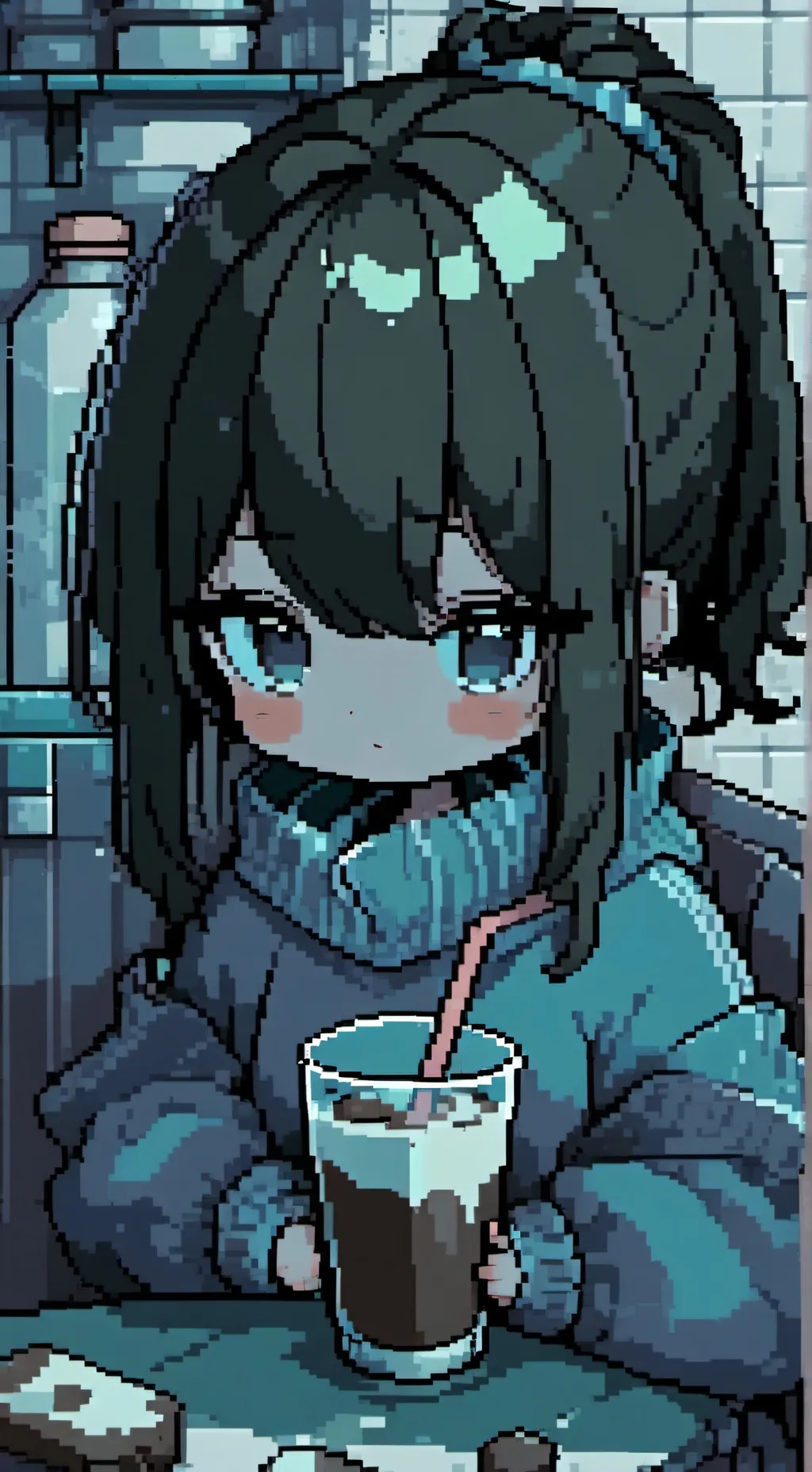 ai character: Annie  background