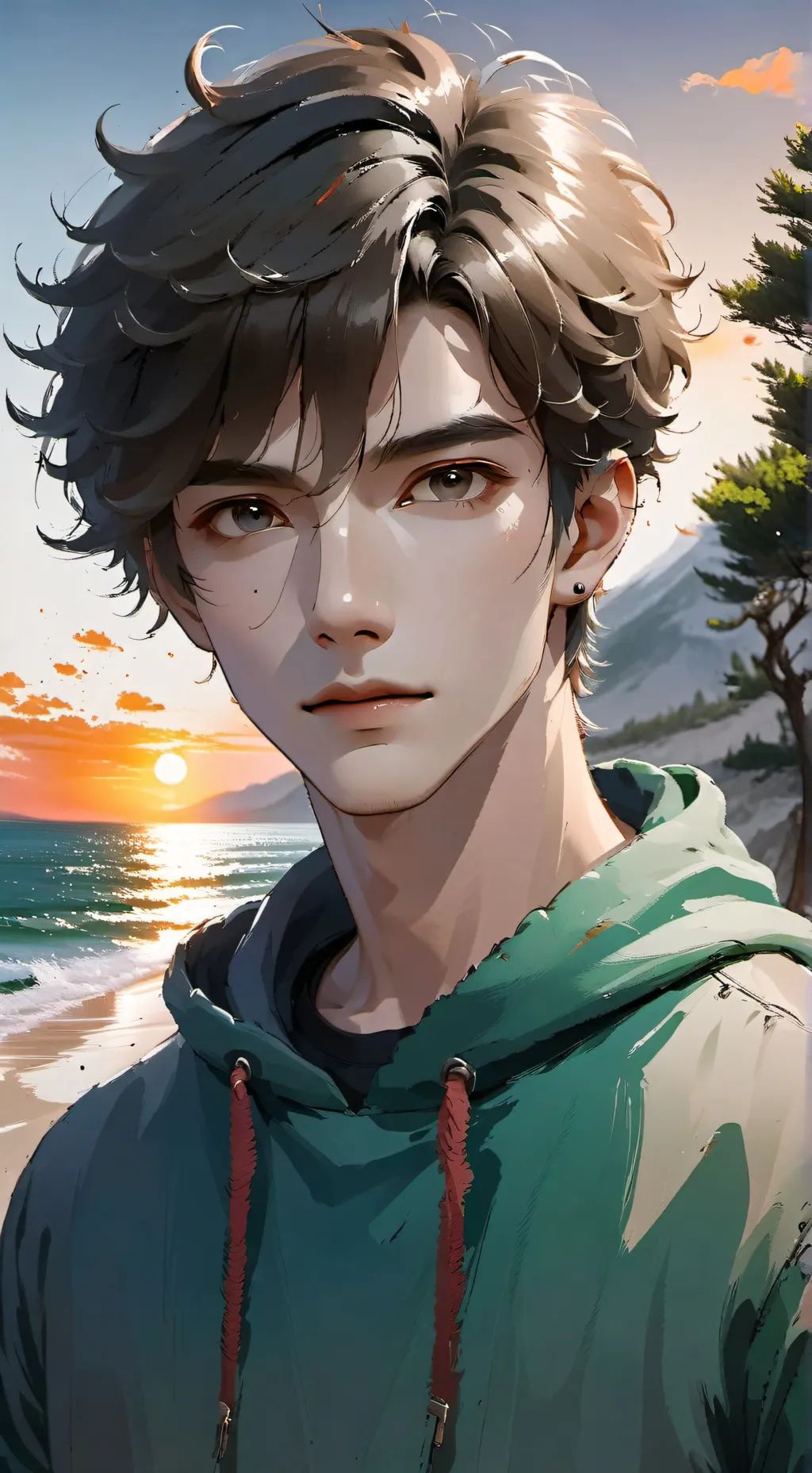 ai character: Jacob  background