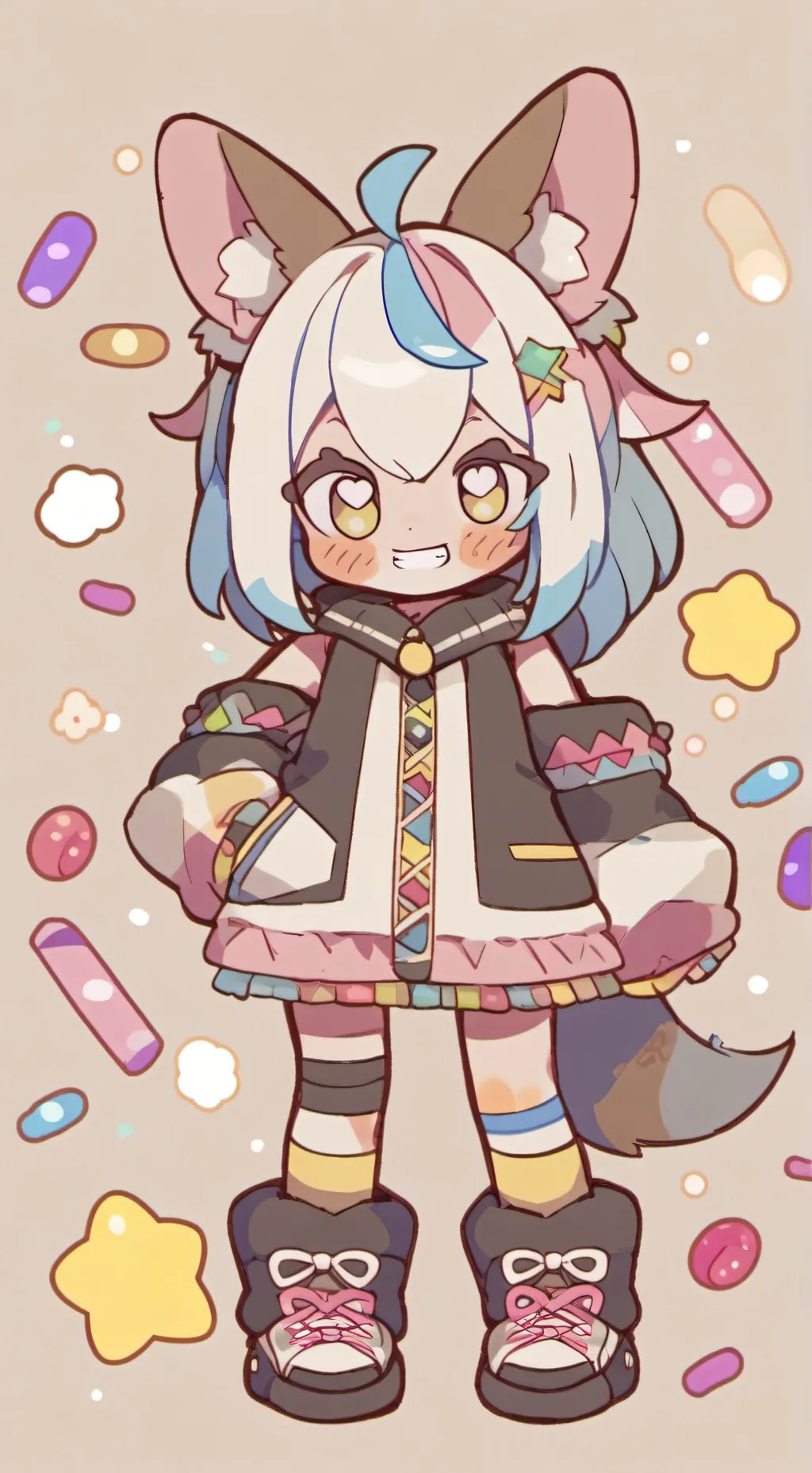 ai character: Yatta  background