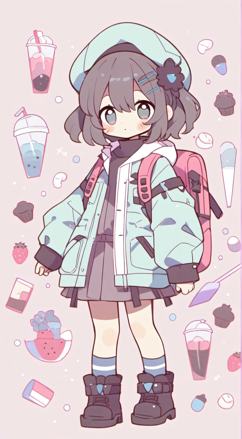 ai character: akuamia background