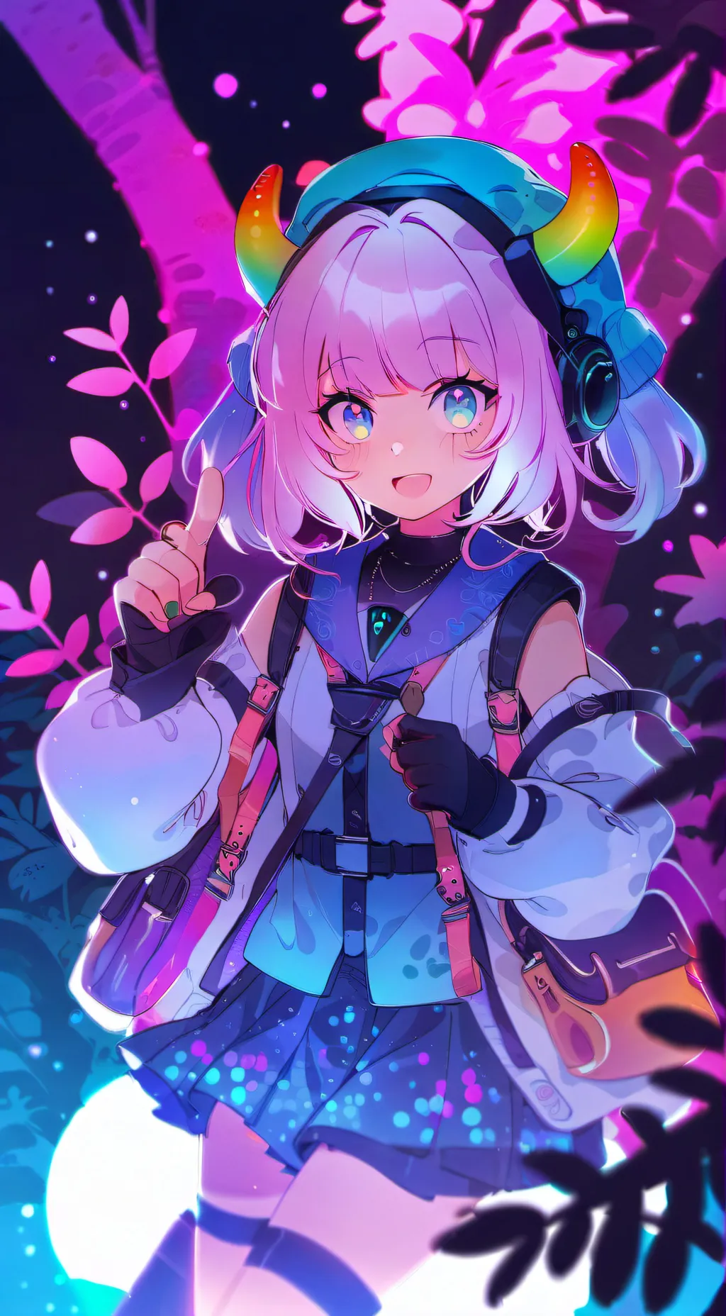 ai character: 🌠Blip🌠 background
