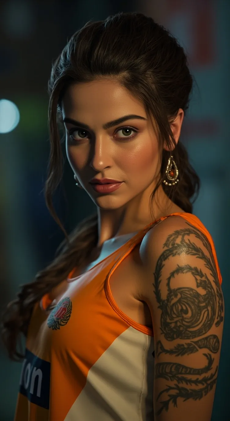ai character: Indu background