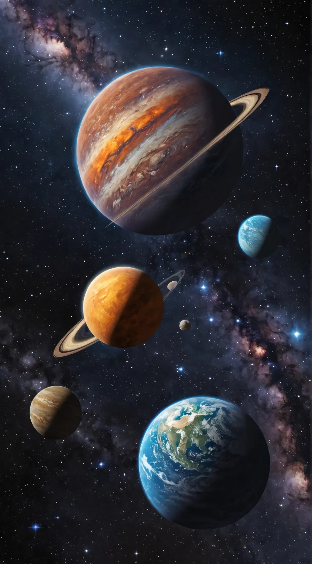 ai character: Biggest Space Obje background