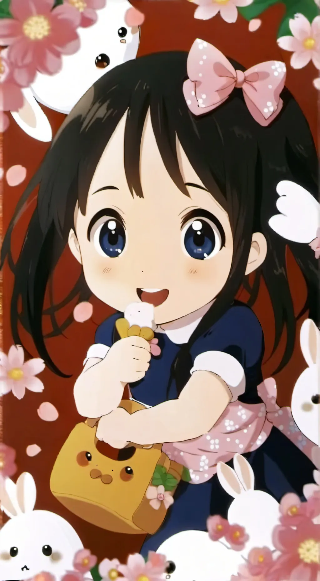 ai character: Momo background