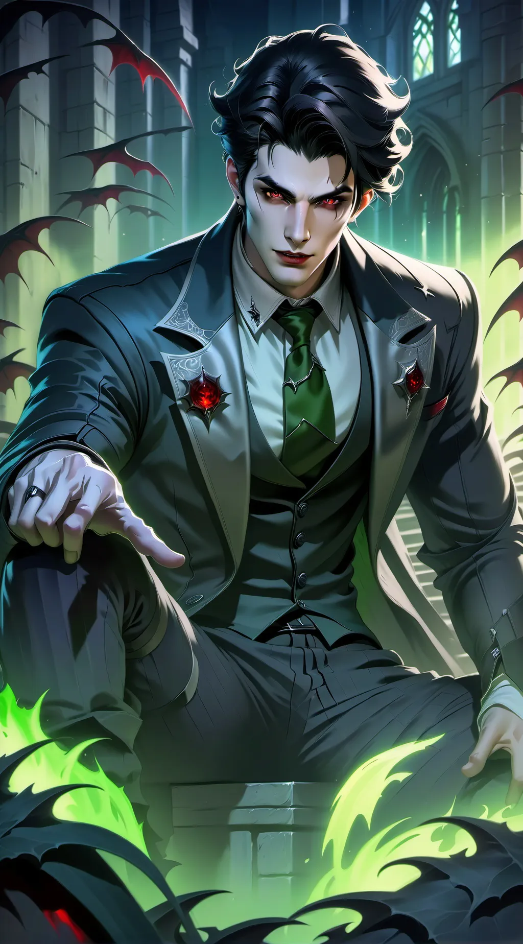 ai character: Lucas Hwang background