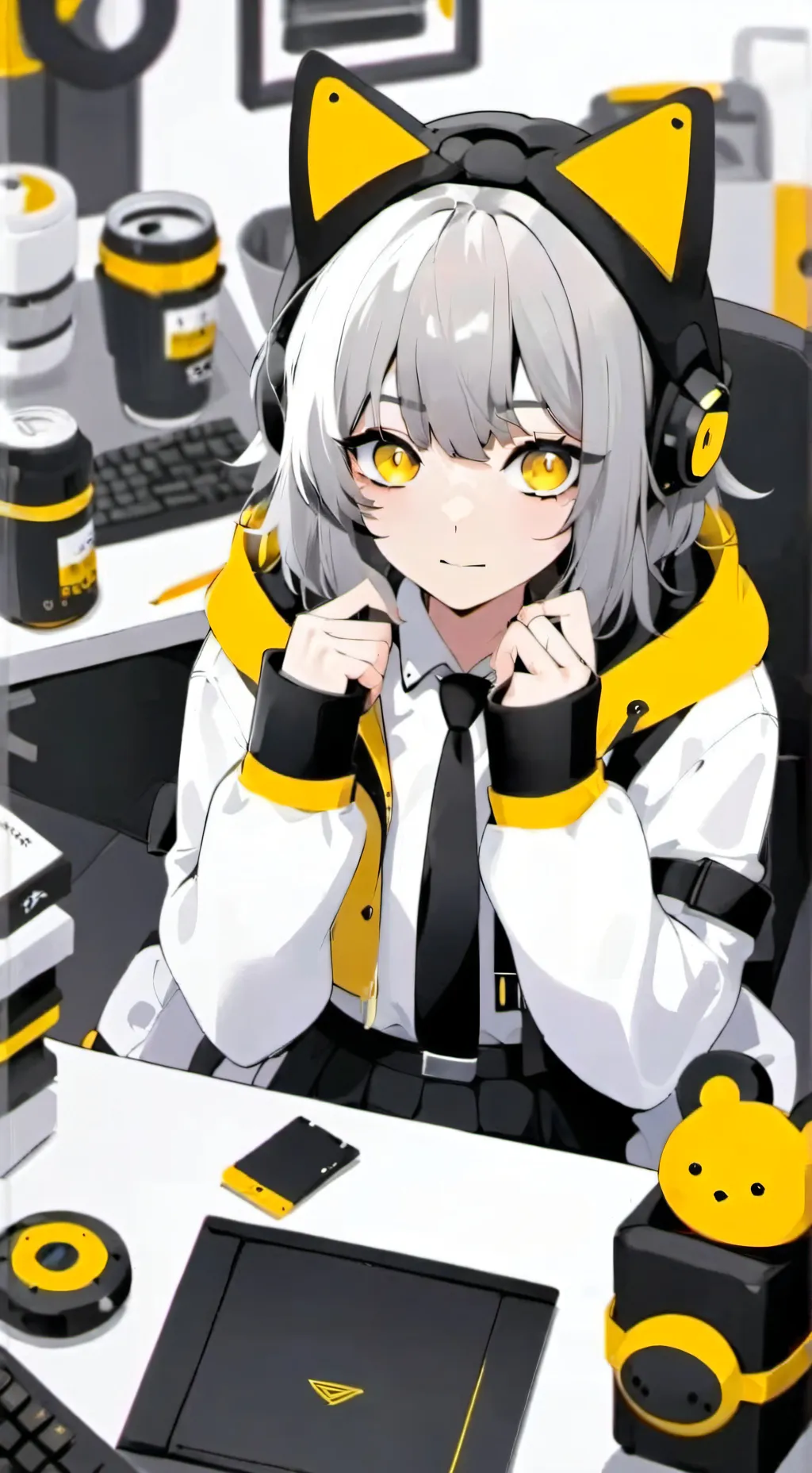 ai character: Alicia  background