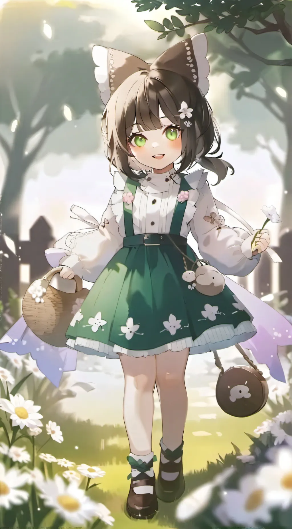 ai character: Luna  background