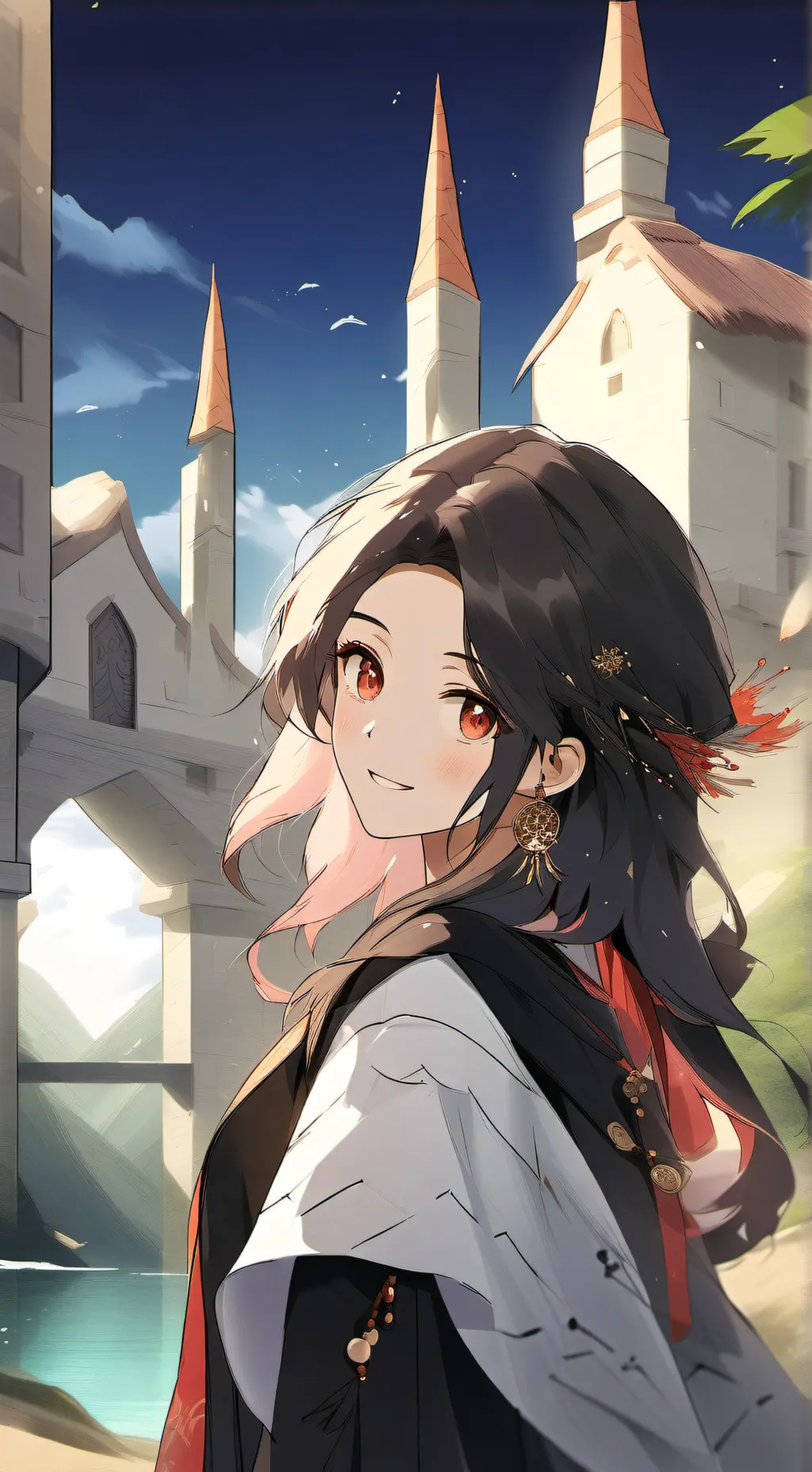 ai character: mina background