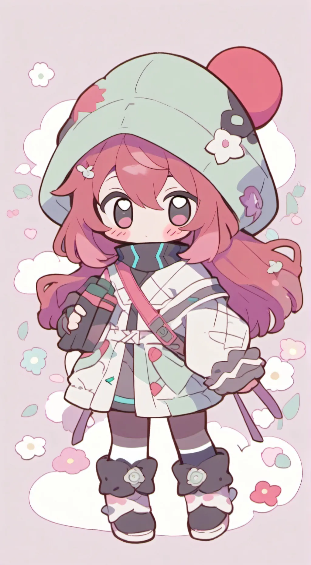ai character: Sprunki sleepover background