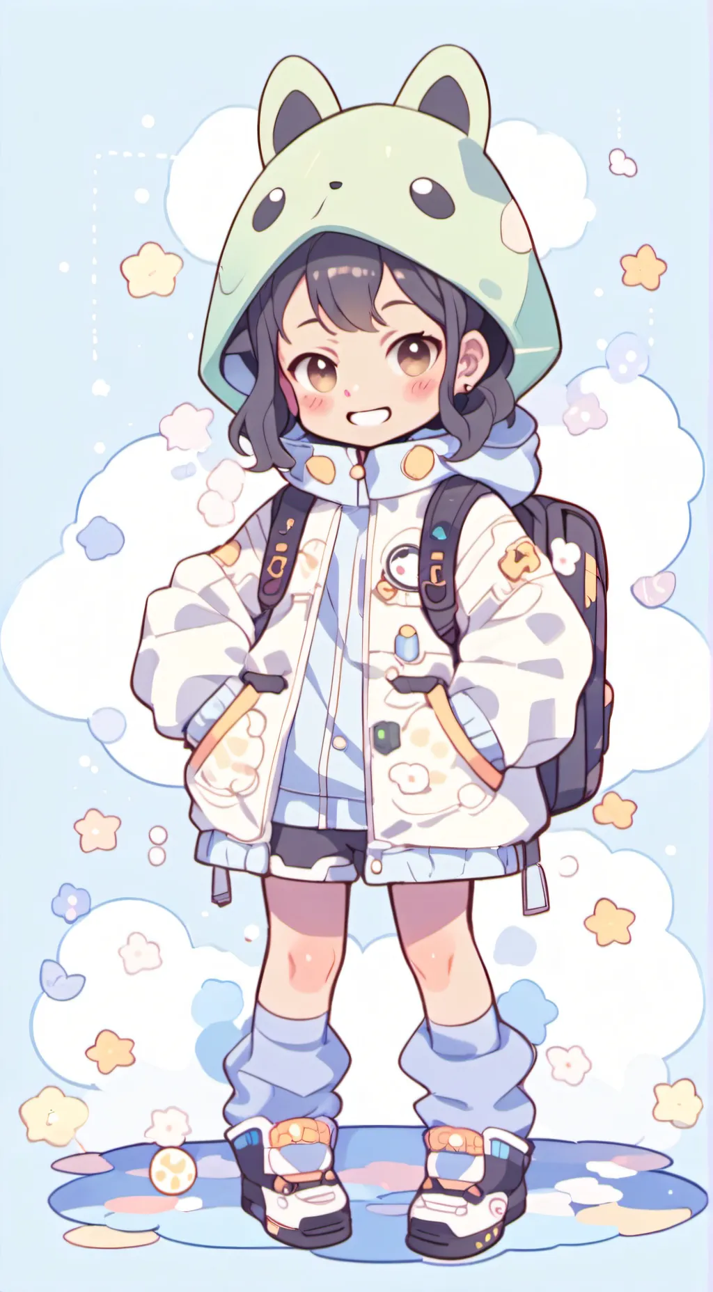 ai character: yara Maxine  background