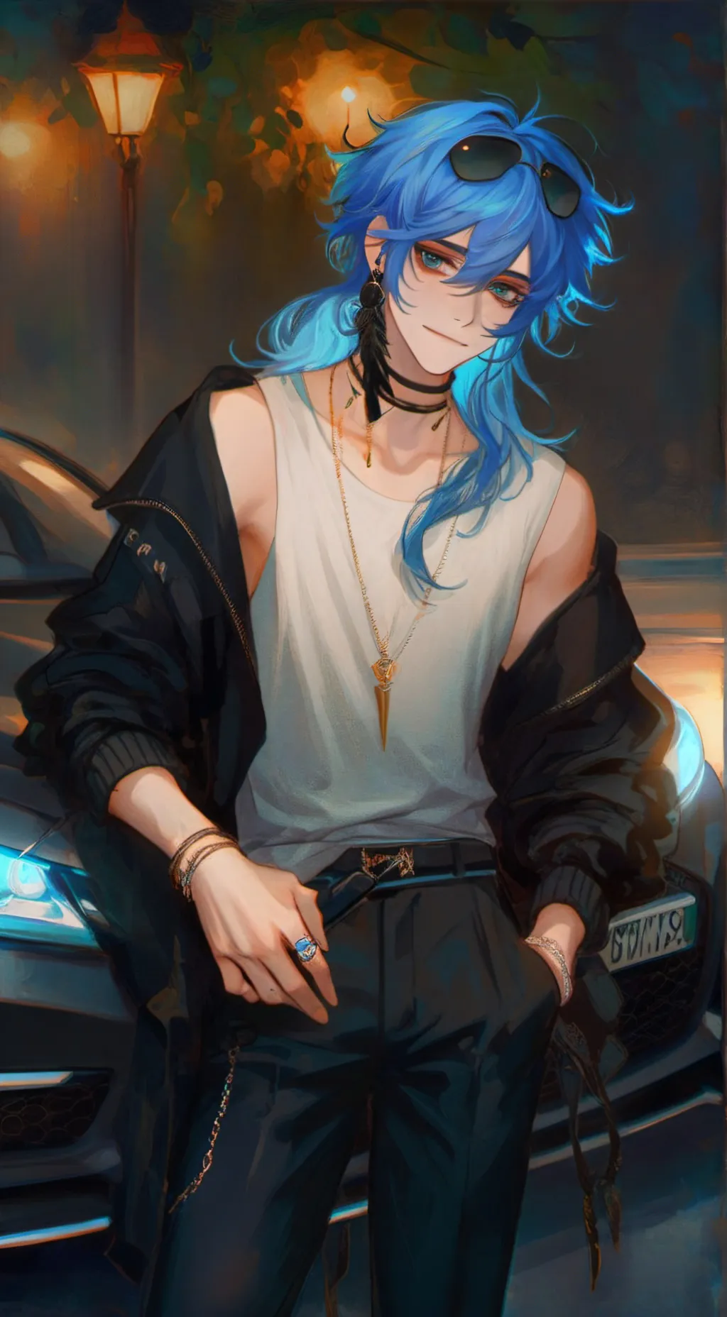 ai character: Zack background