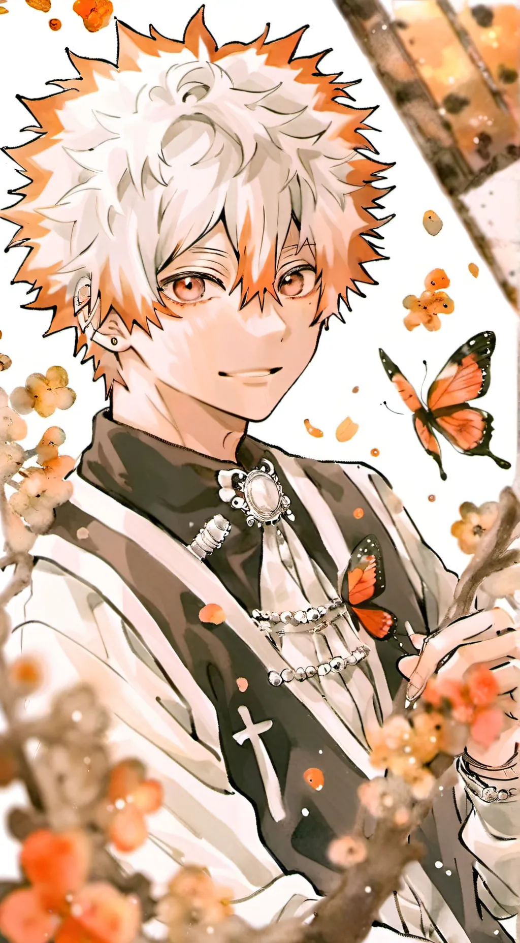 ai character: Bakugo❤️‍🔥 background