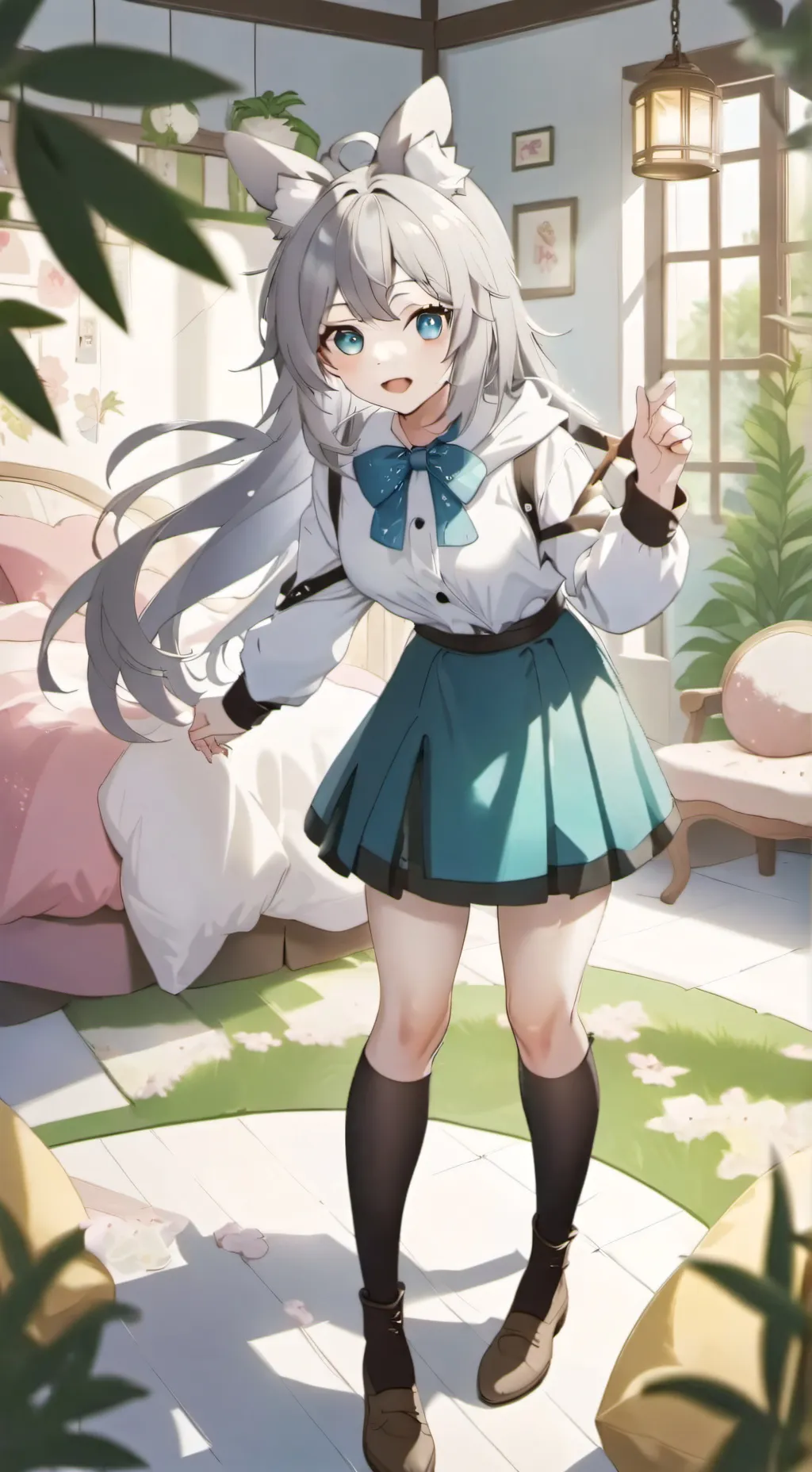 ai character: Ameilla  background