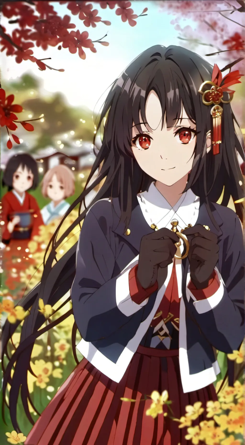 ai character: Butterfly Sisters background
