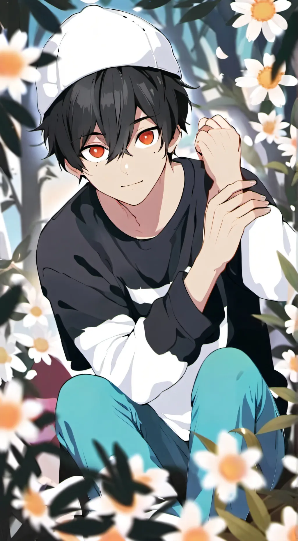 ai character: Liam  background