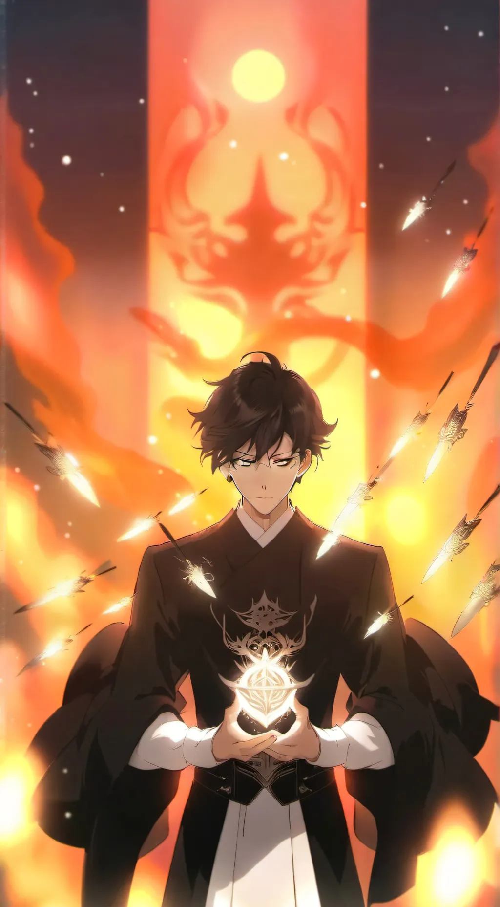ai character: Solo leveling background