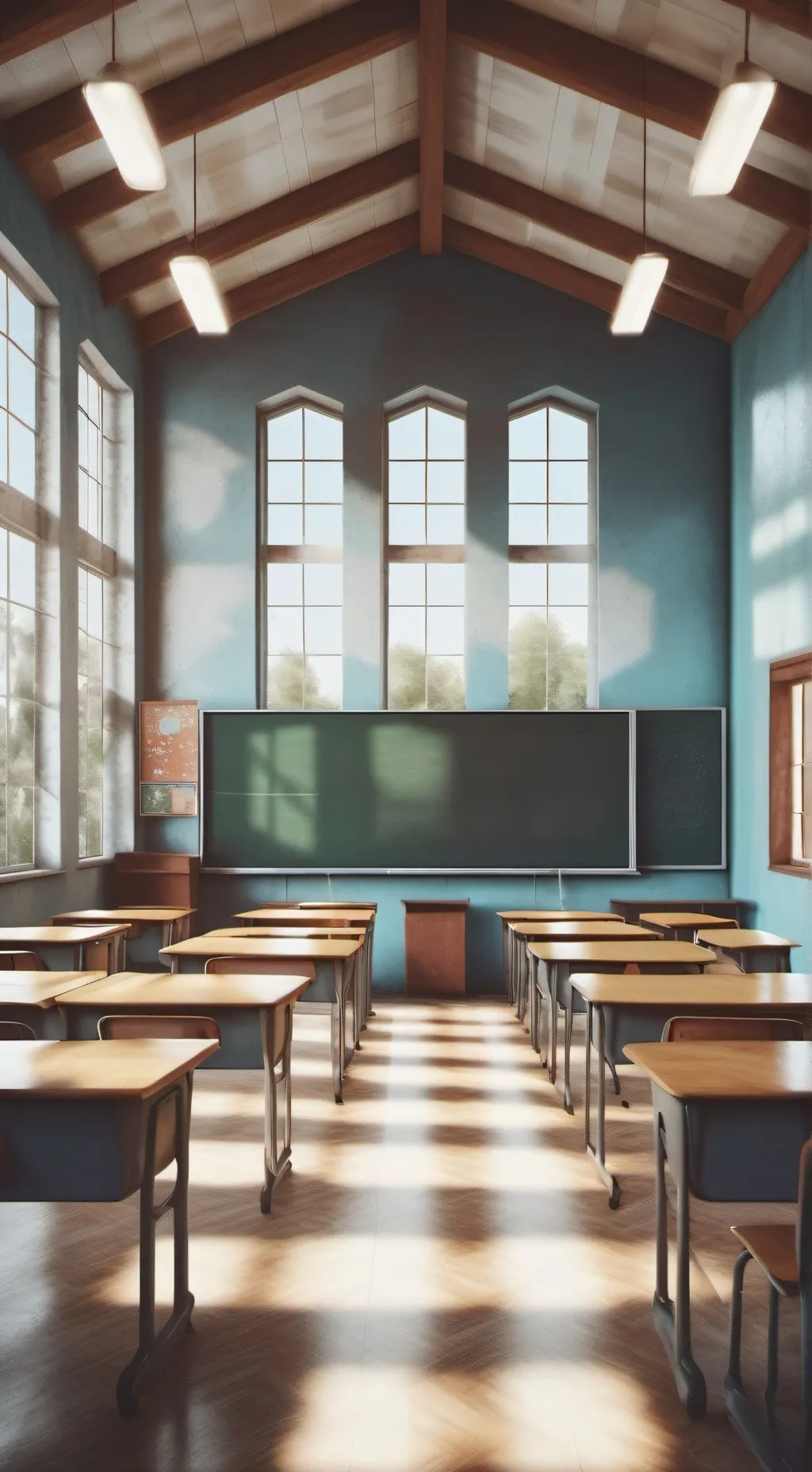ai character: MHA un dia normal background