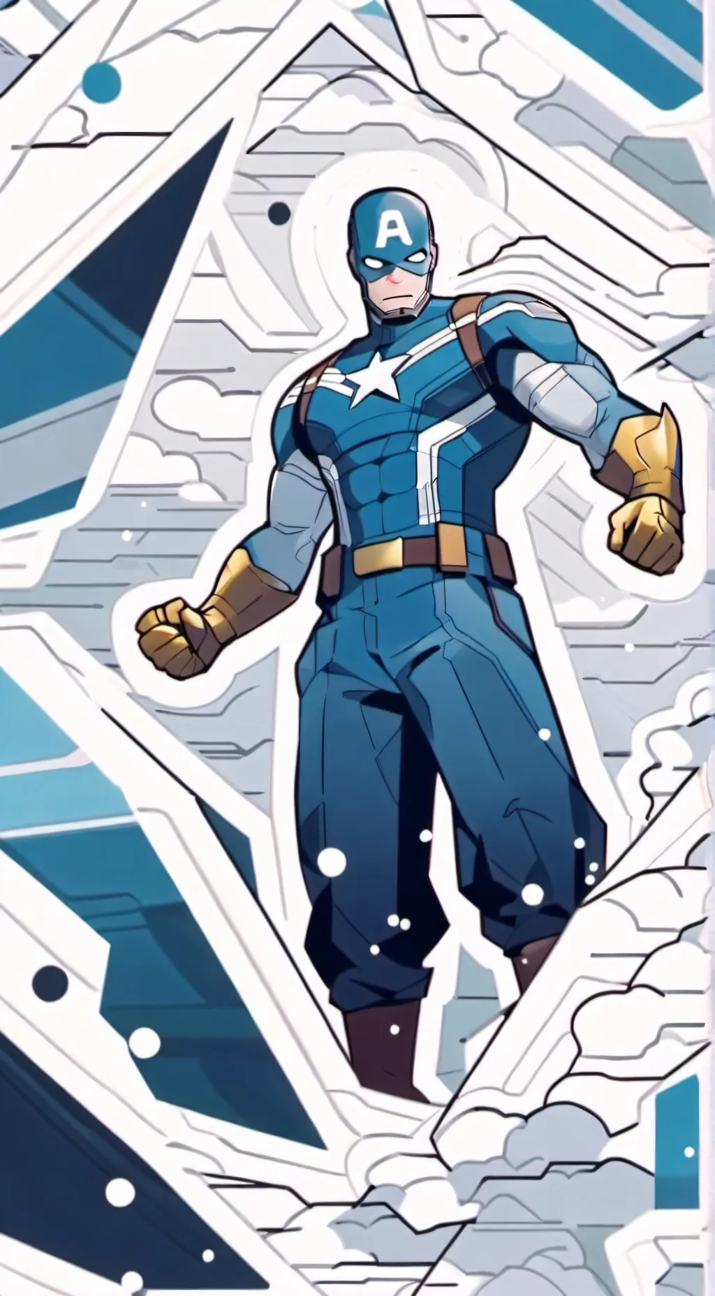 ai character: Steve Rogers×Y/N5 background