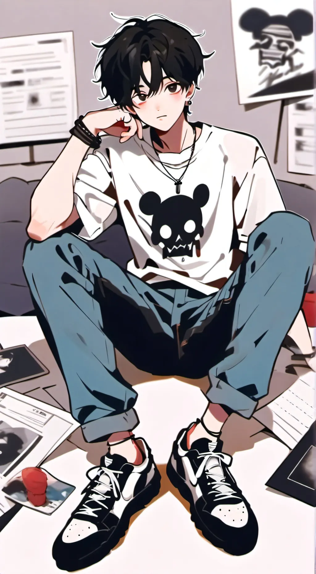ai character: COLBYYY 😍 background