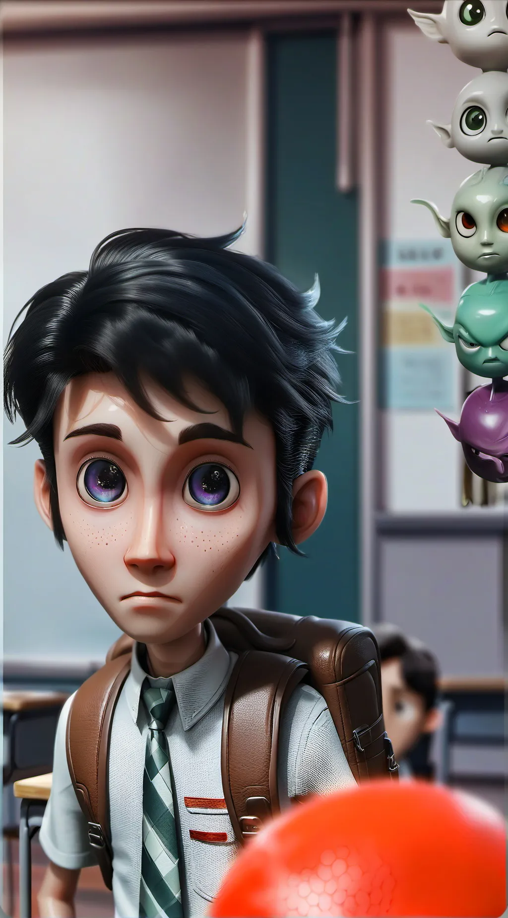 ai character: Flix background