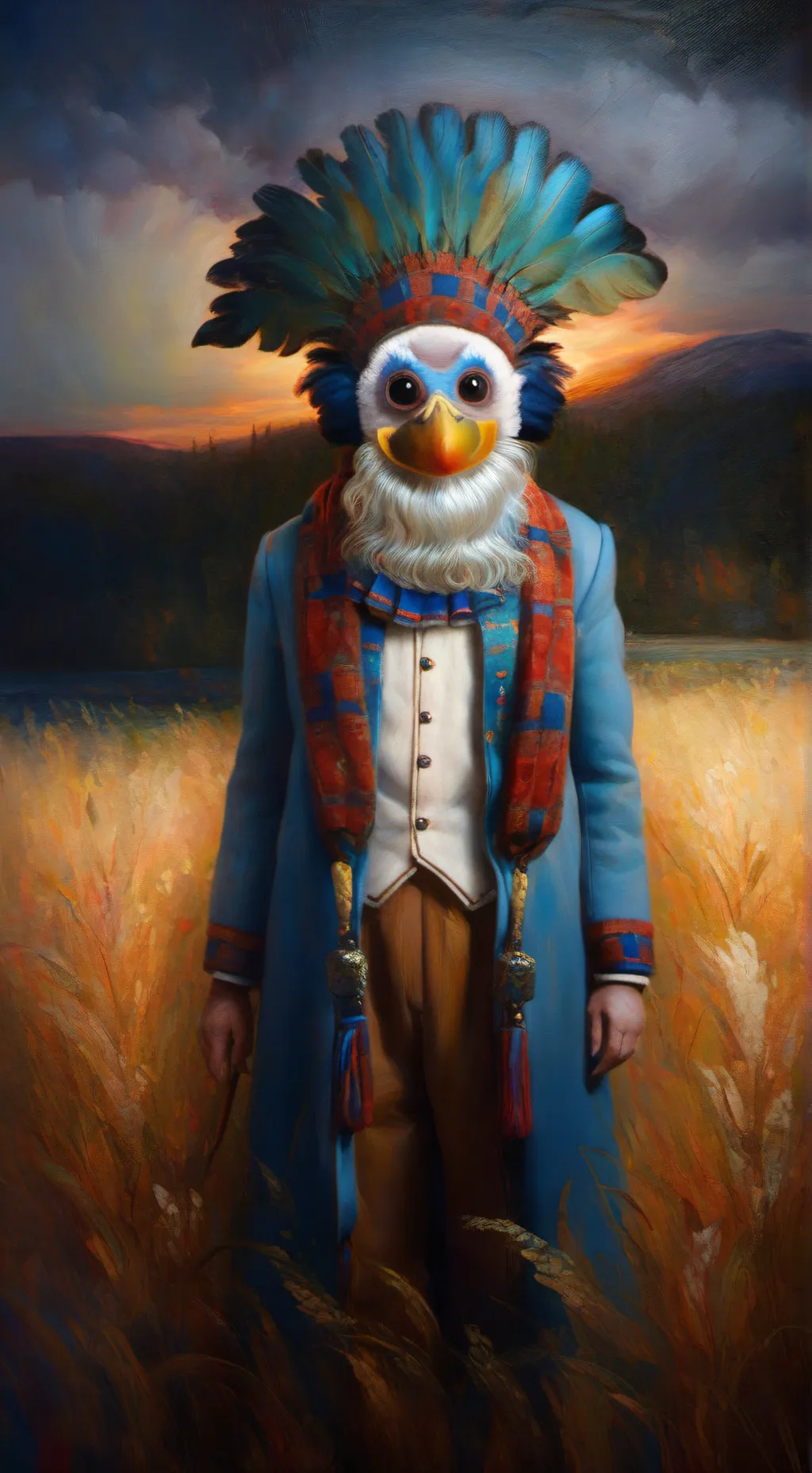 ai character: я background
