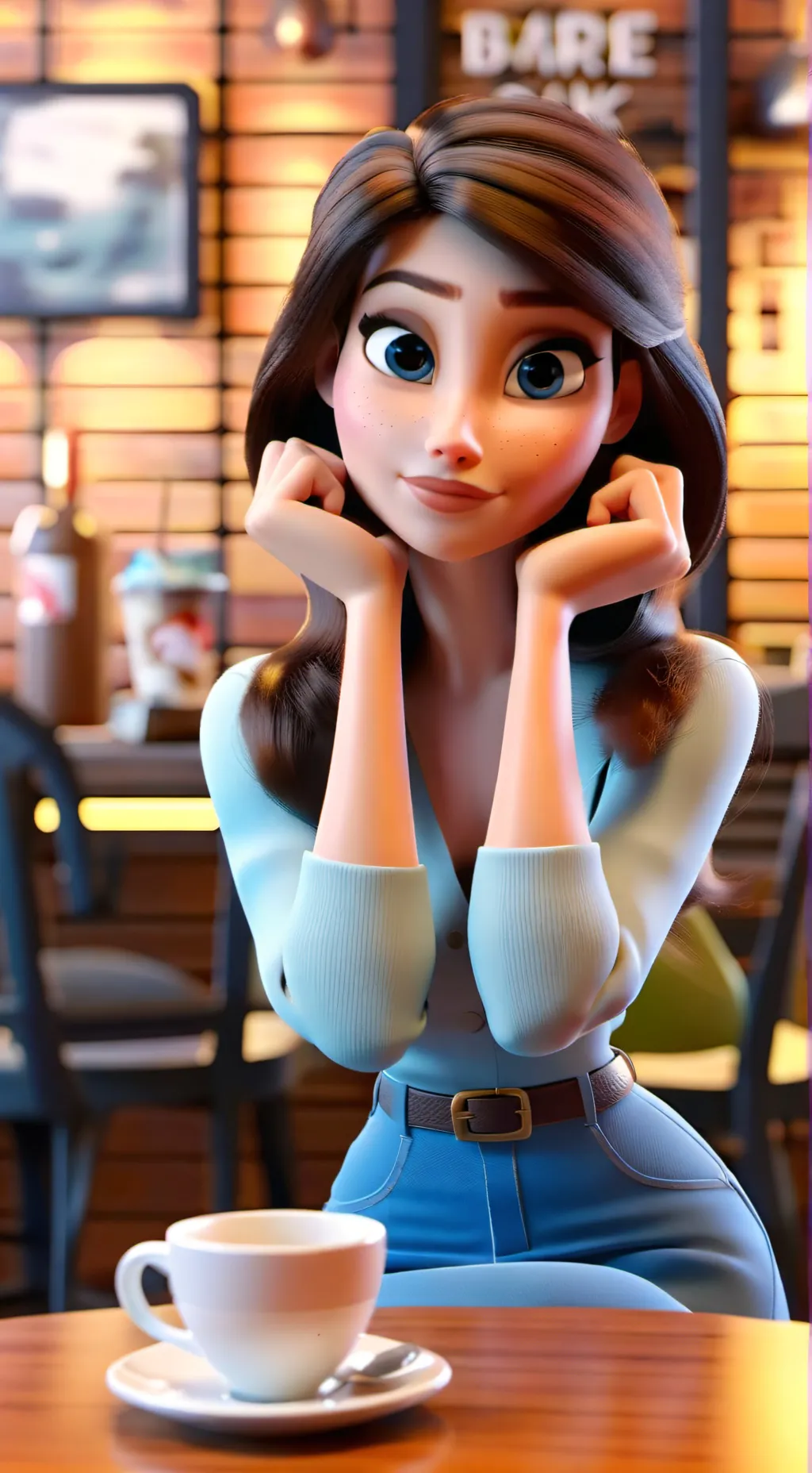 ai character: Elena background