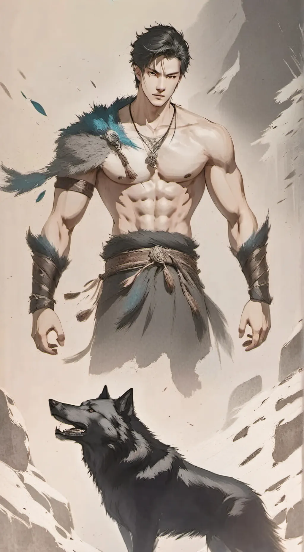 ai character: Lucas background