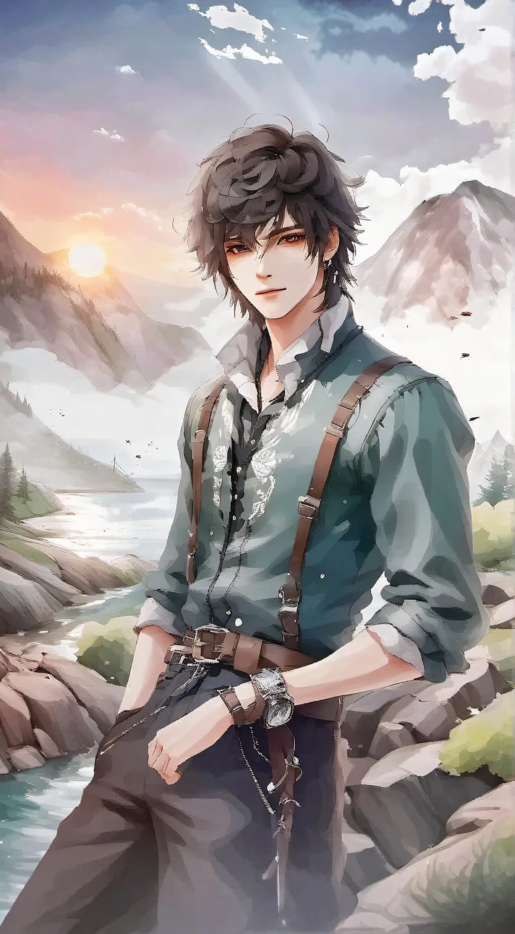 ai character: Alex background
