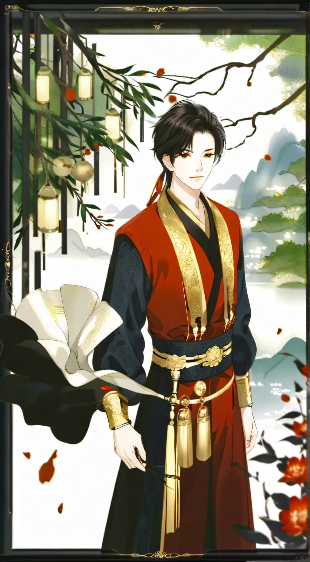 ai character: Clover🐱 background