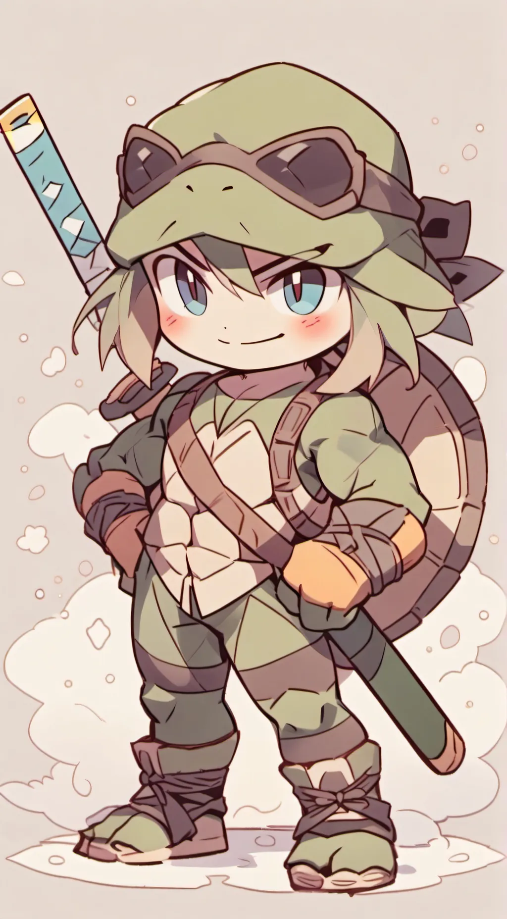 ai character: Черепашки ниндзя background
