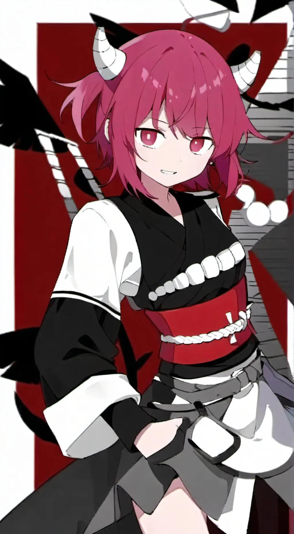 ai character: Kasane Teto 💔 background