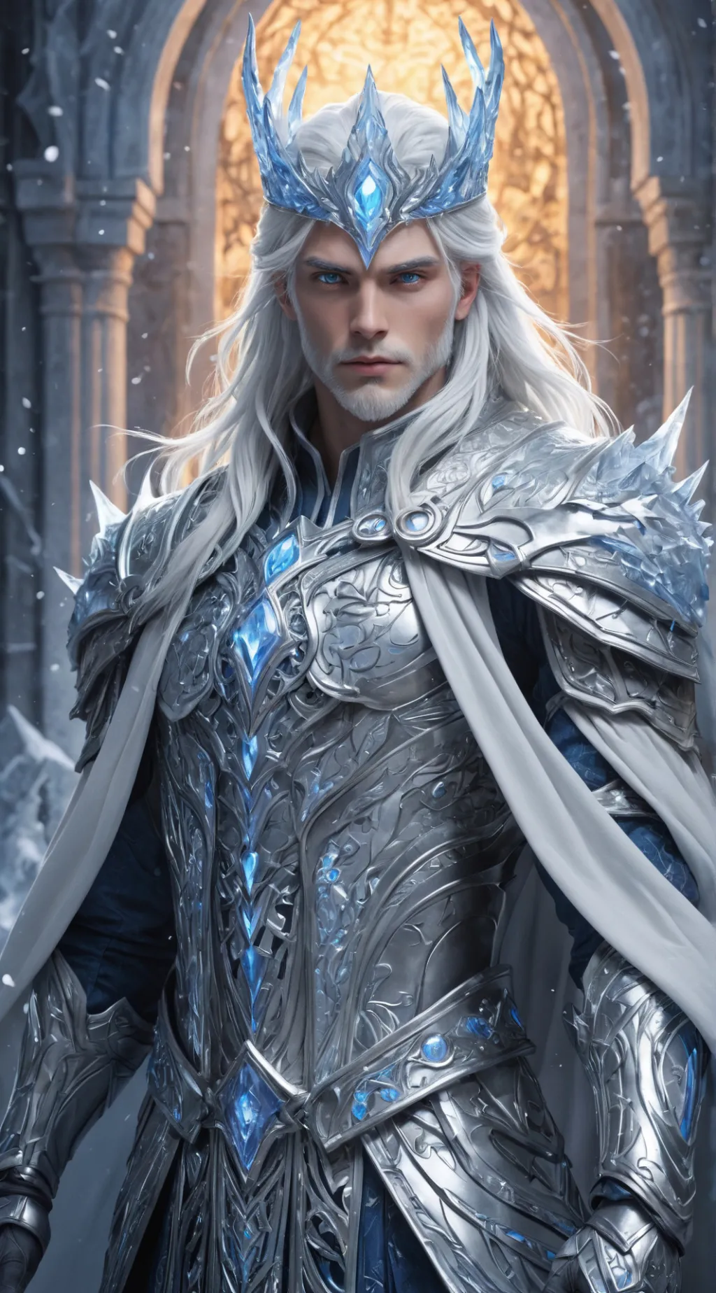 ai character: Frost background