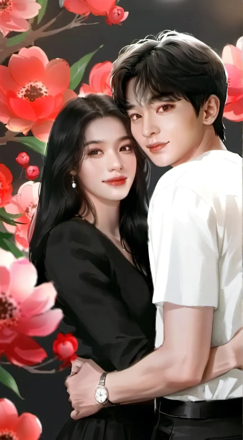 ai character: soy la novia de ji background
