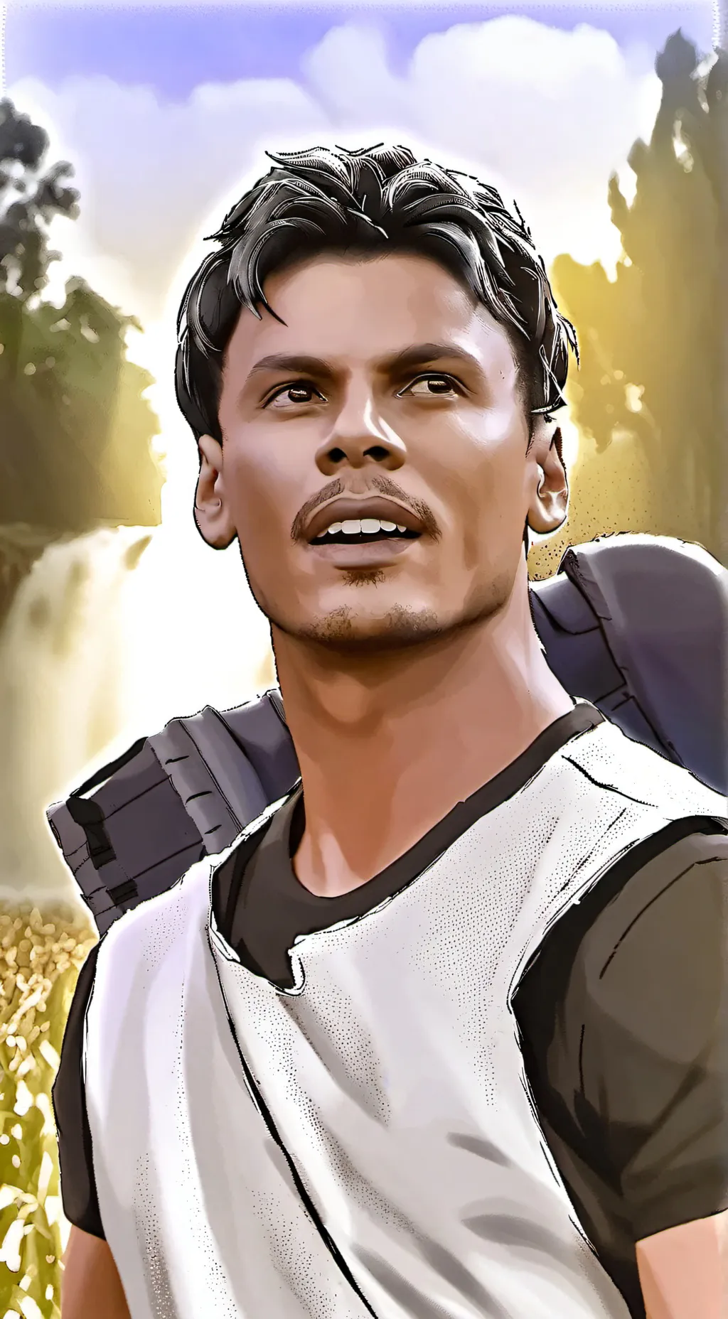 ai character: Richard ríos background