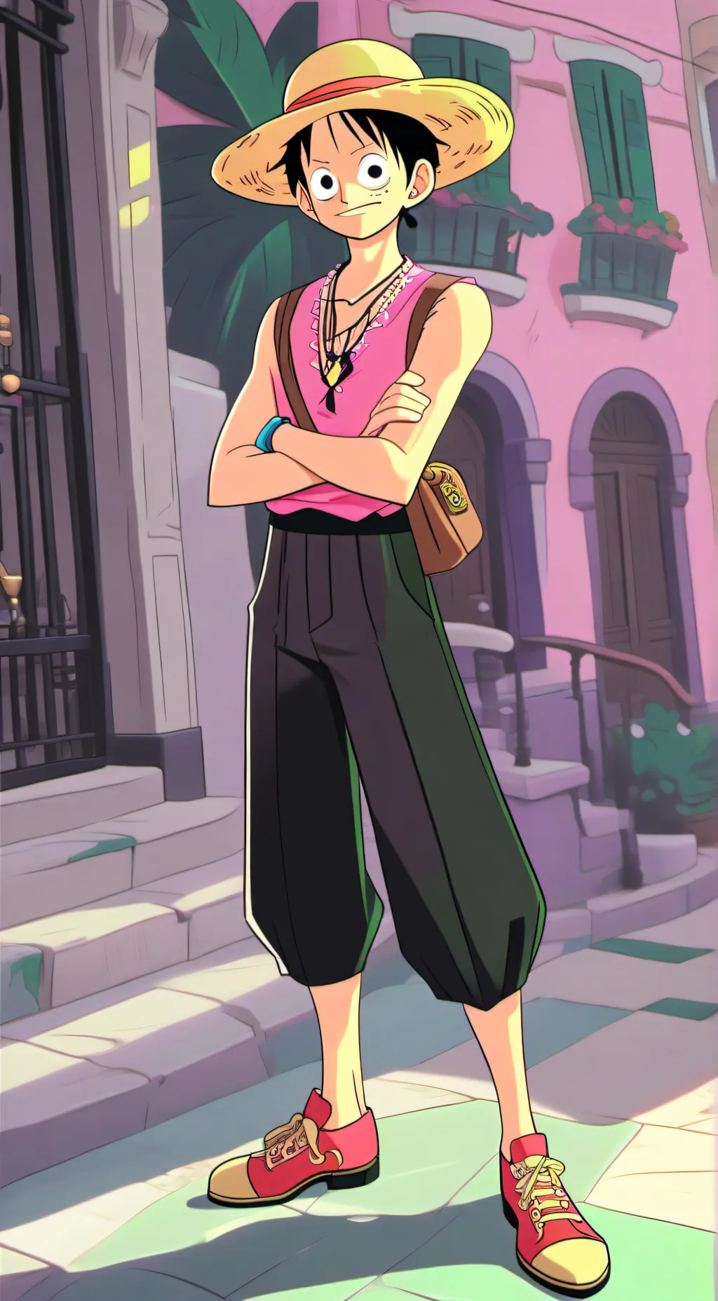 ai character: op my dream background