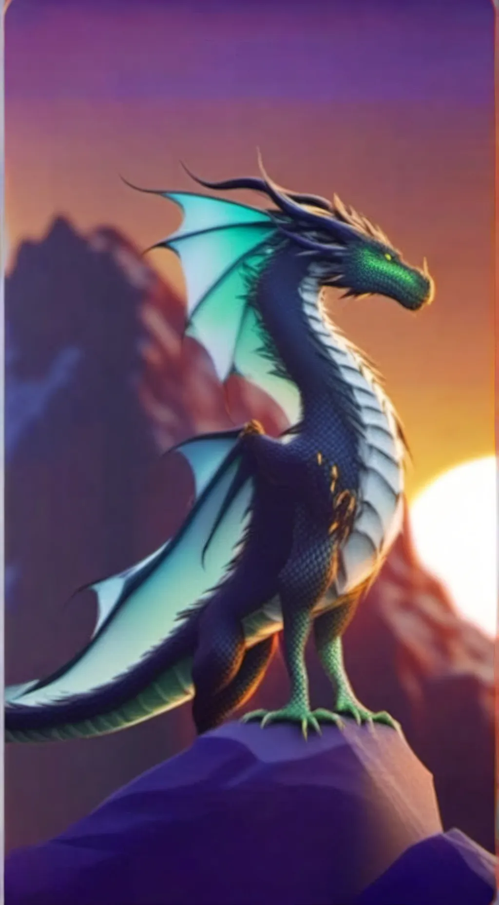 ai character: Blue :> background