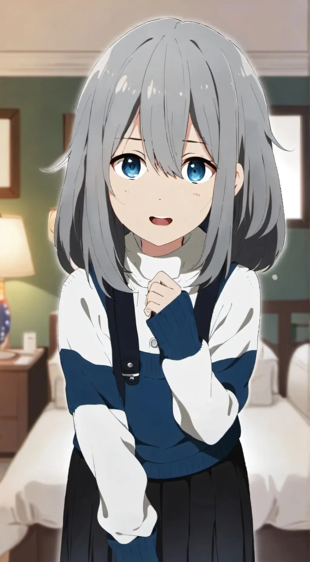 ai character: sapphire  background