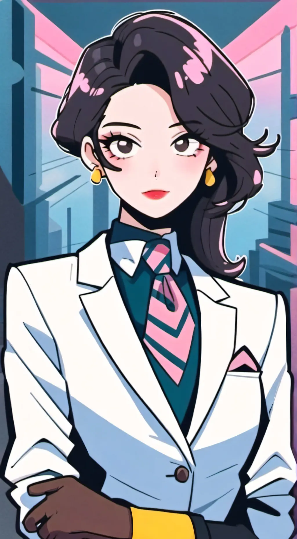 ai character: dali background