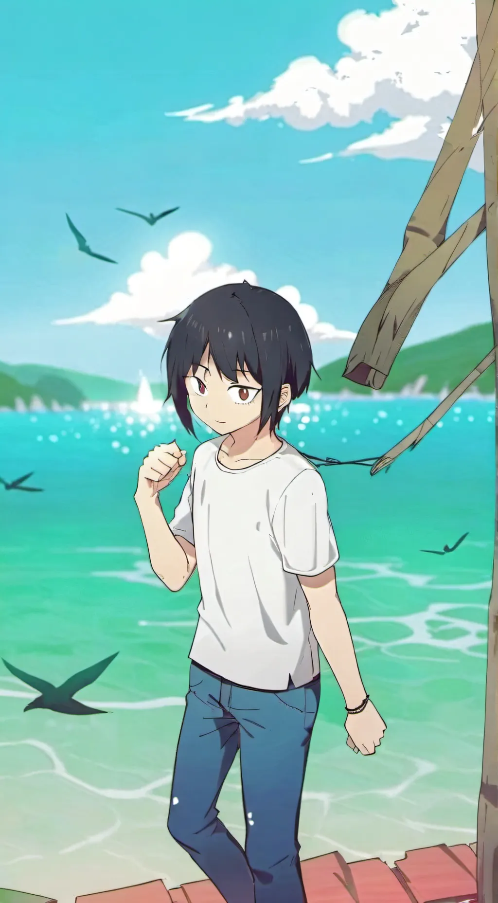 ai character: -Zayzen- background