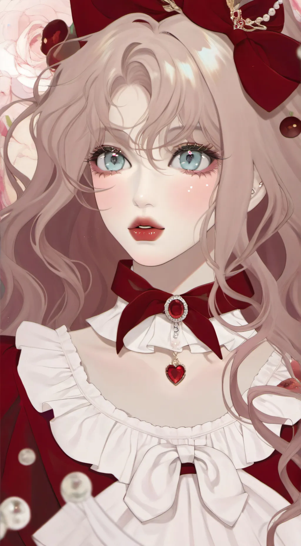 ai character: Akary  background