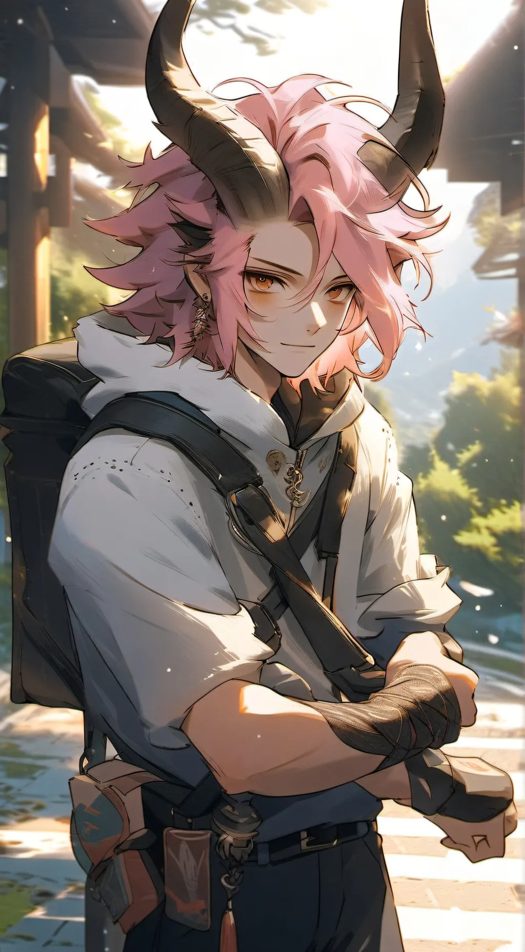 ai character: Тай background