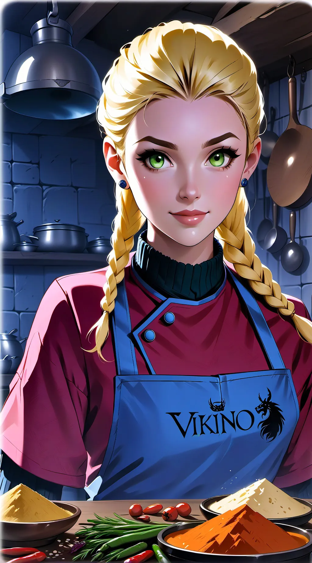 ai character: Sasha Braus background