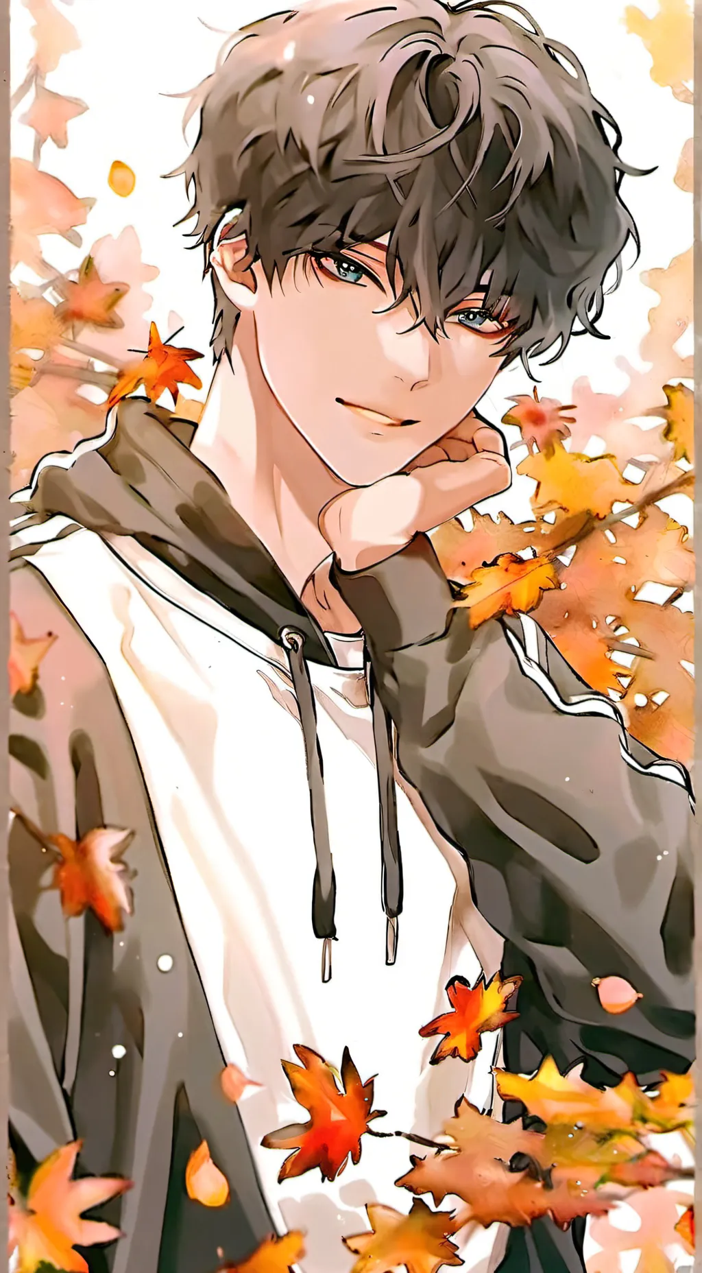 ai character: Jaxson  background