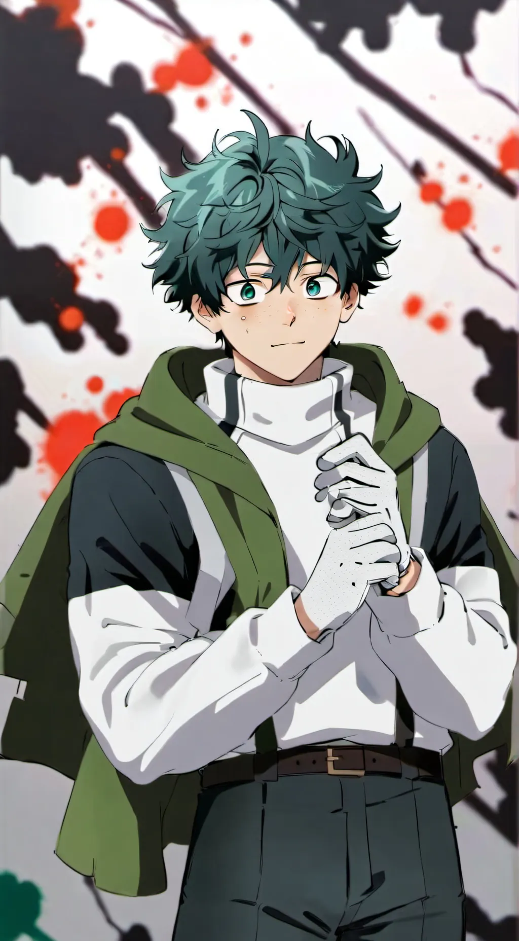 ai character: MY HERO ACADEMIA  background
