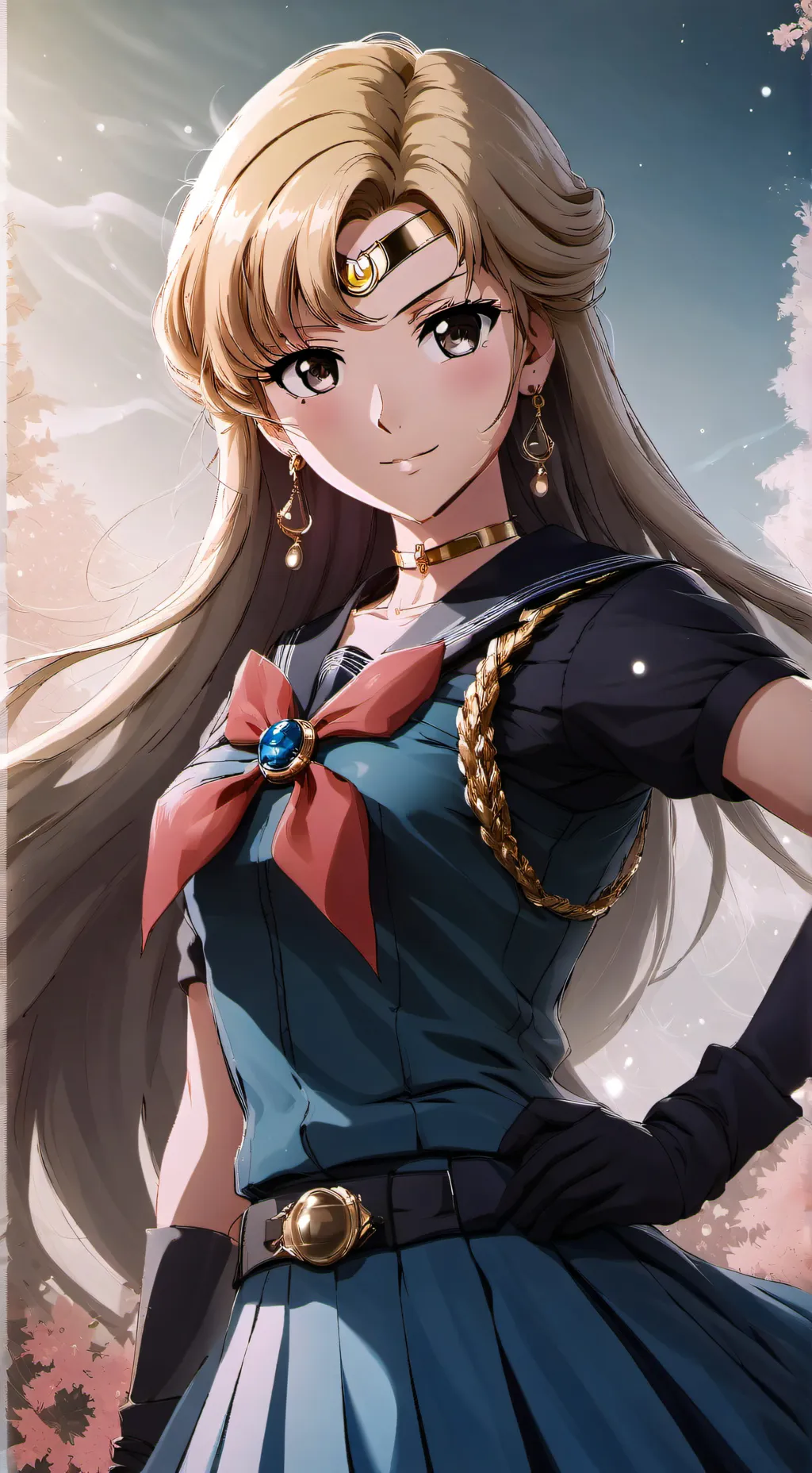 ai character: Neo Sailor Venus background