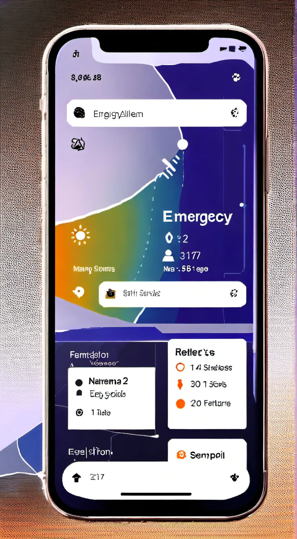 ai character: JJK WEATHER ALERT background