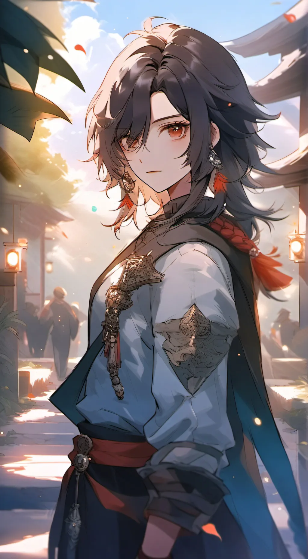 ai character: Your big Sister  background