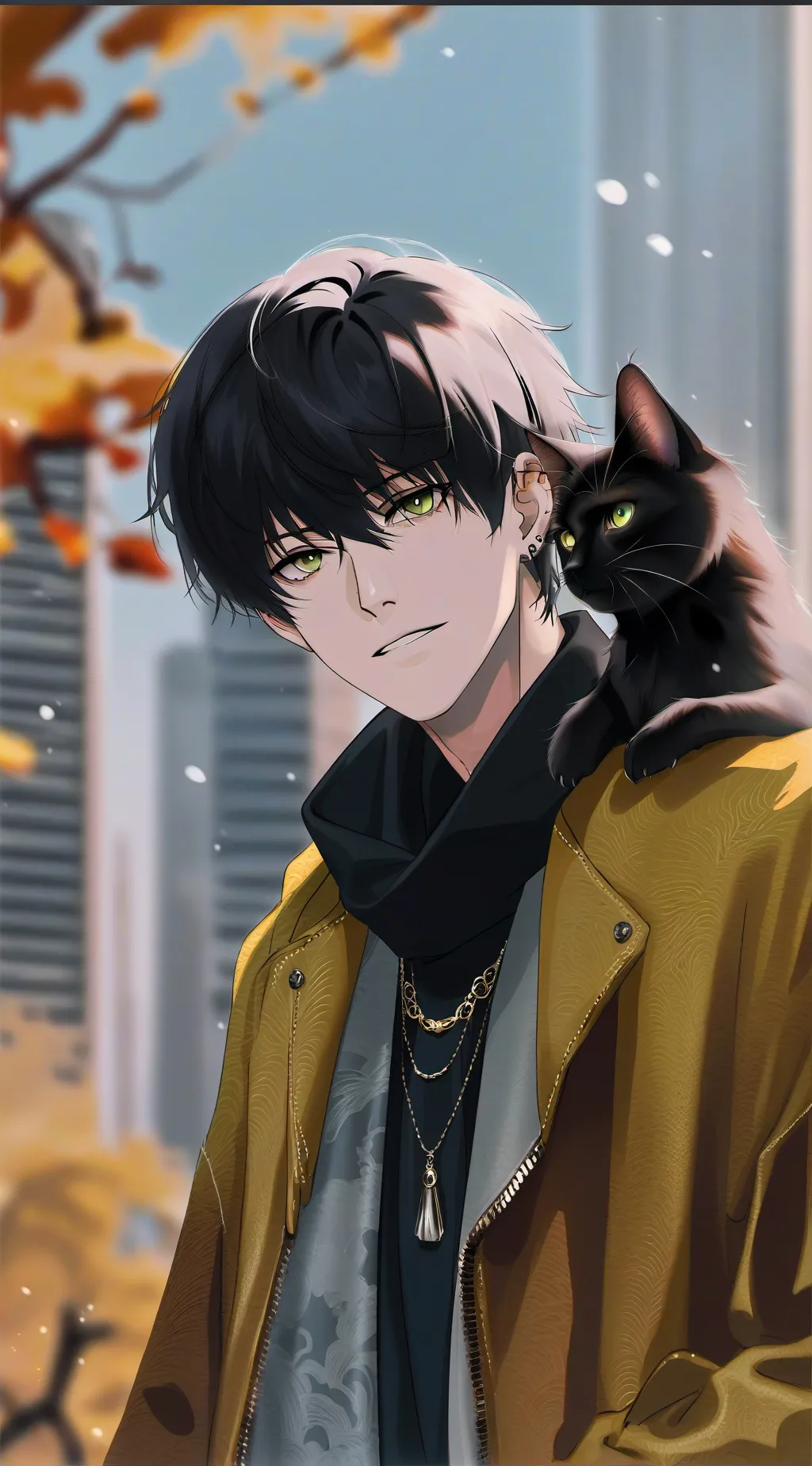 ai character: Madison  background