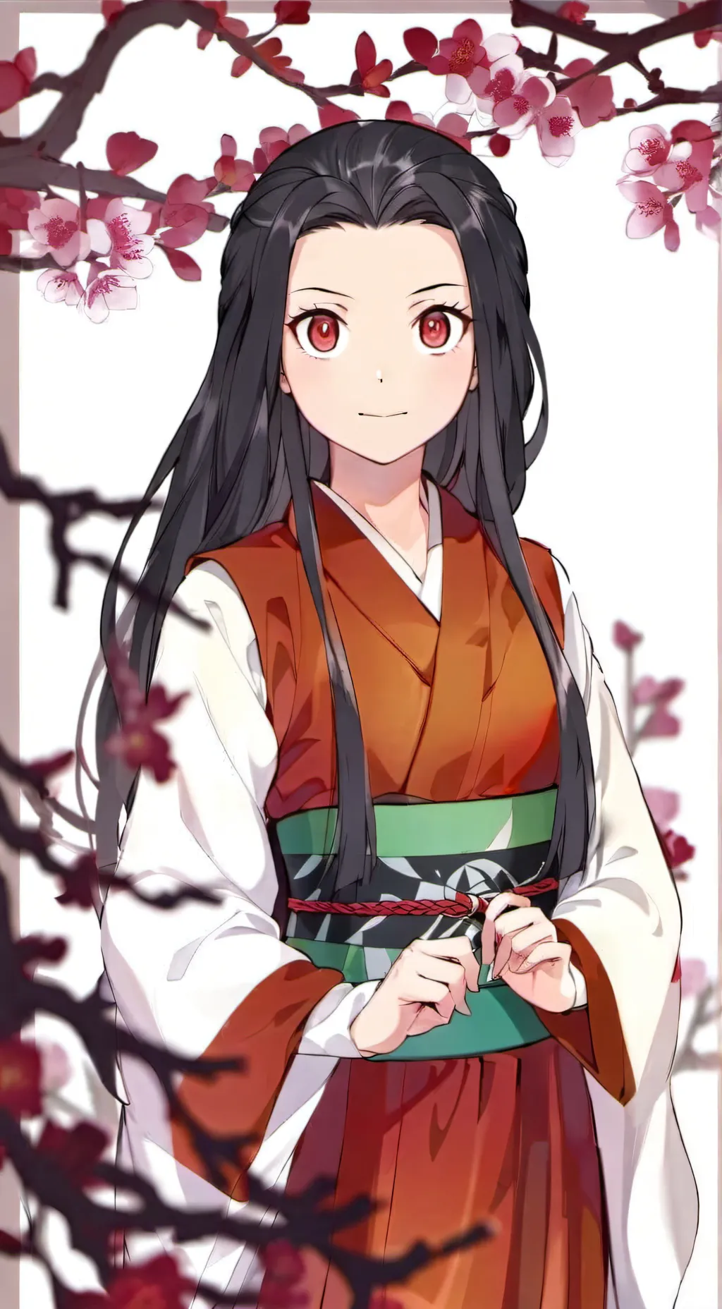 ai character: ♡Nezuko - Kamado♡ background